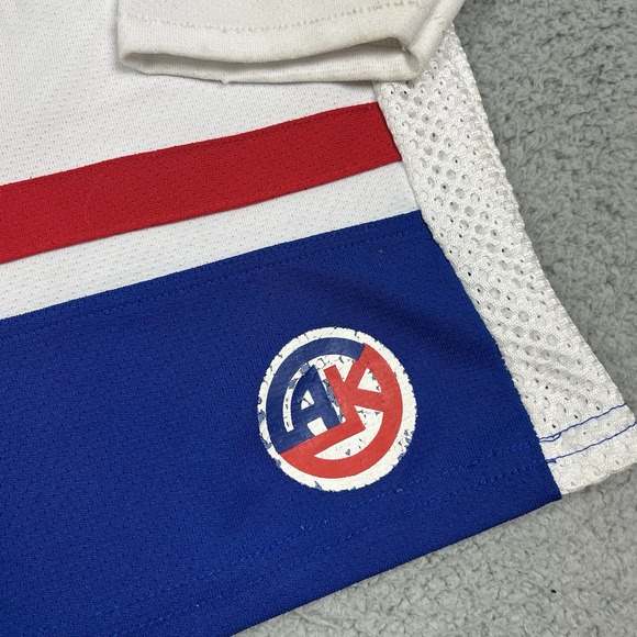 Vintage Cambridge Isanti‎ Bluejackets Hockey Jersey High School Minnesota MN - Picture 12 of 14